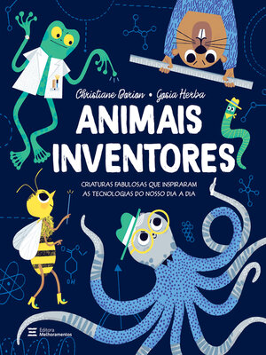 cover image of Animais inventores